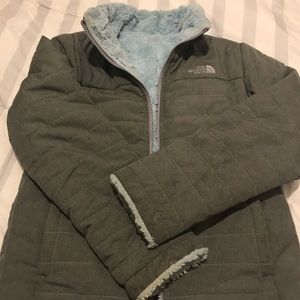 Girls Reversible Mossbud Swirl Jacket